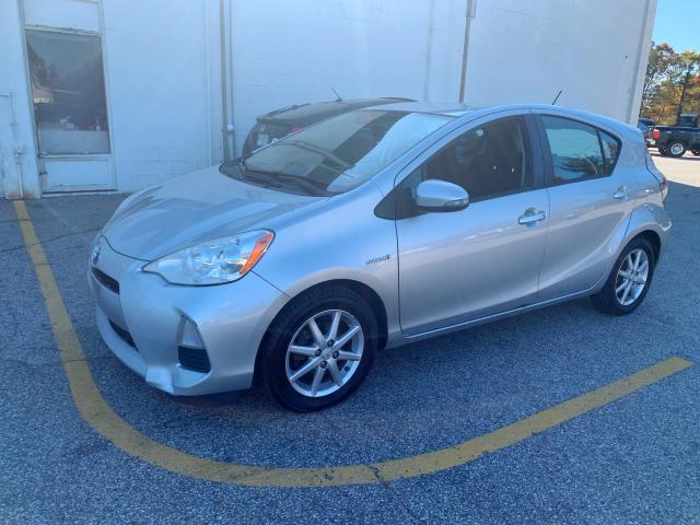 JTDKDTB34C1519119 - 2012 TOYOTA PRIUS C SILVER photo 2