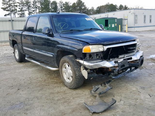 2GTEK13TX51288441 - 2005 GMC NEW SIERRA BLACK photo 1