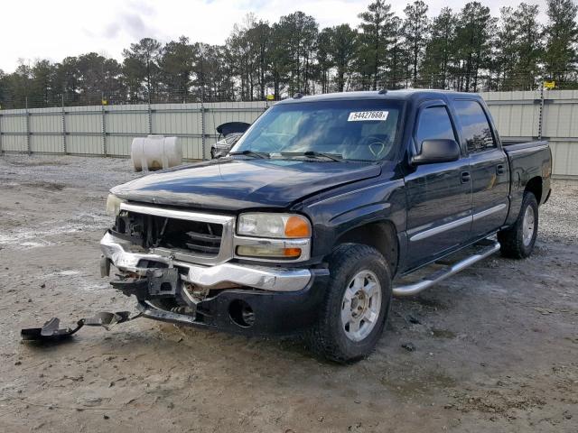 2GTEK13TX51288441 - 2005 GMC NEW SIERRA BLACK photo 2