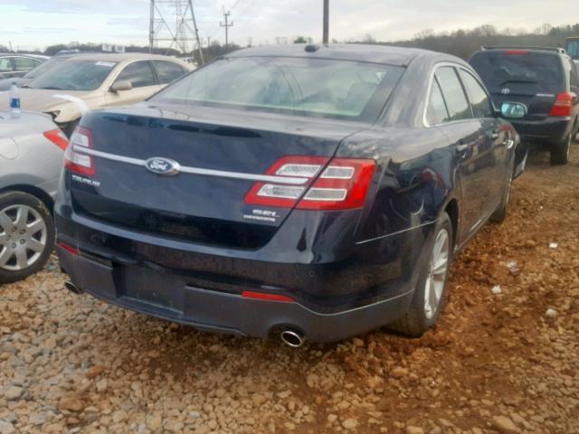 1FAHP2E89HG105816 - 2017 FORD TAURUS SEL BLACK photo 4