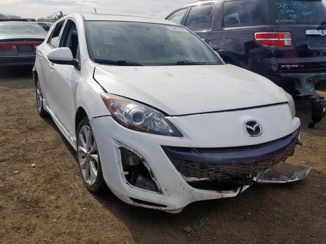 JM1BL1H61A1270543 - 2010 MAZDA 3 S WHITE photo 1