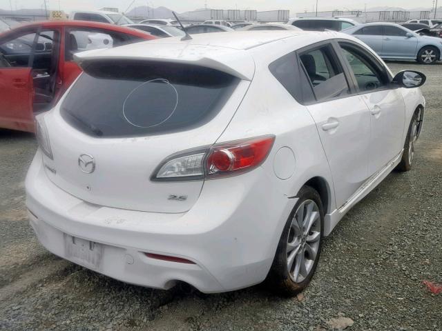 JM1BL1H61A1270543 - 2010 MAZDA 3 S WHITE photo 3