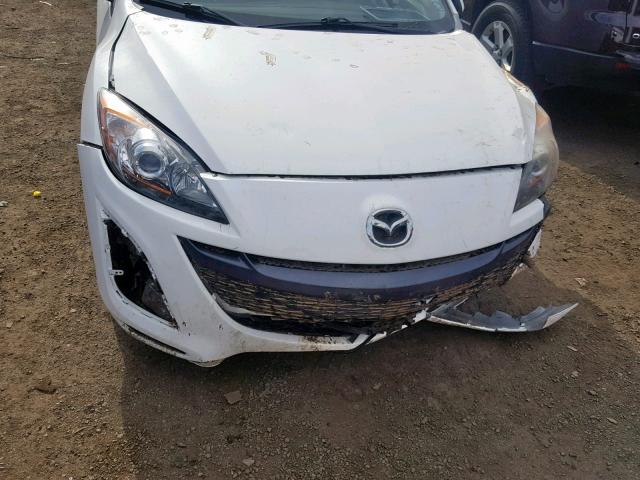 JM1BL1H61A1270543 - 2010 MAZDA 3 S WHITE photo 7