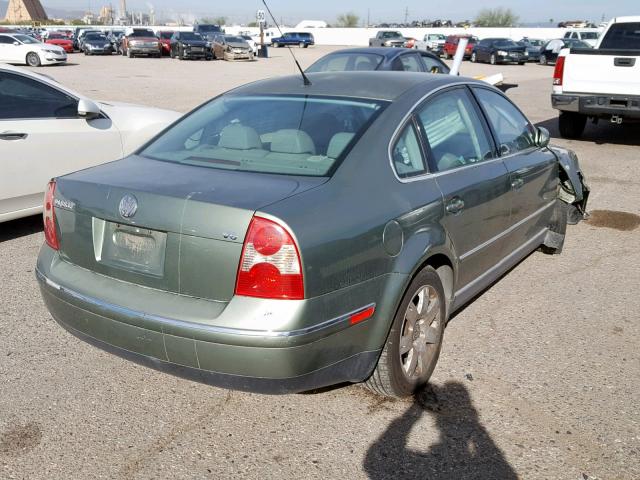 WVWRH63B23P388957 - 2003 VOLKSWAGEN PASSAT GLX 绿色 照片 4