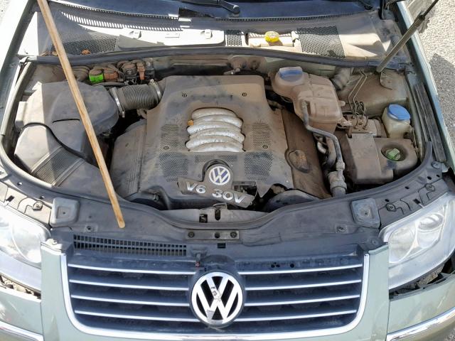 WVWRH63B23P388957 - 2003 VOLKSWAGEN PASSAT GLX 绿色 照片 7