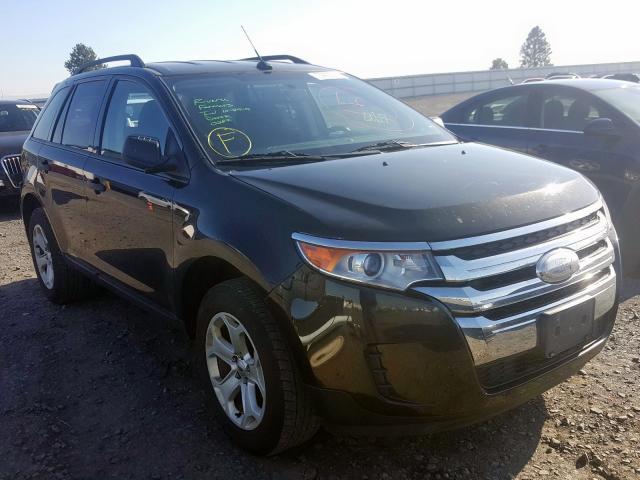 2FMDK4GC3DBB54575 - 2013 FORD EDGE SE BLACK photo 1