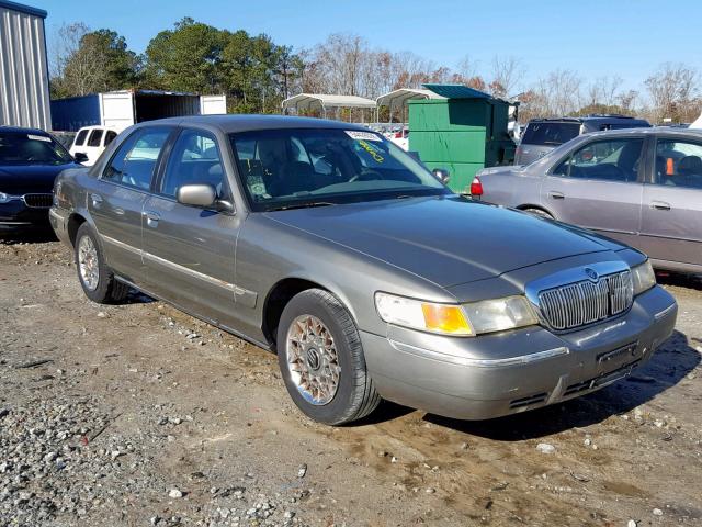 2MEFM74W3XX665362 - 1999 MERCURY GRAND MARQ GRAY photo 1