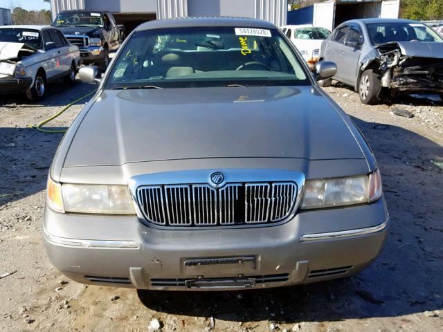 2MEFM74W3XX665362 - 1999 MERCURY GRAND MARQ GRAY photo 10