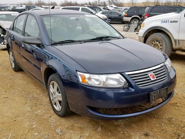 1G8AZ55F37Z176643 - 2007 SATURN ION LEVEL BLUE photo 1
