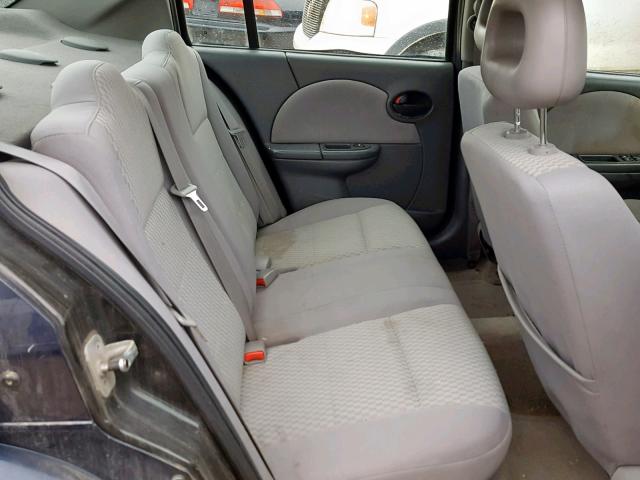 1G8AZ55F37Z176643 - 2007 SATURN ION LEVEL BLUE photo 6