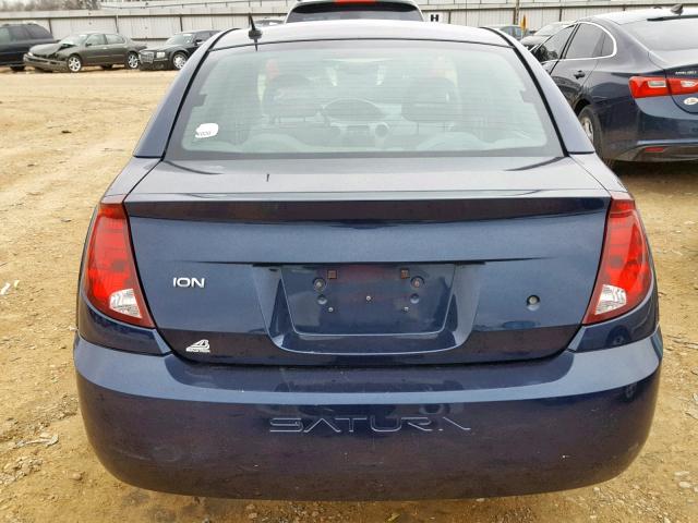 1G8AZ55F37Z176643 - 2007 SATURN ION LEVEL BLUE photo 9