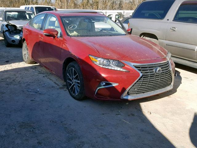 58ABK1GG0JU094858 - 2018 LEXUS ES 350 RED photo 1