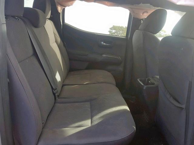 3TMCZ5AN0HM076627 - 2017 TOYOTA TACOMA DOU ნაცრისფერი ფოტო 6