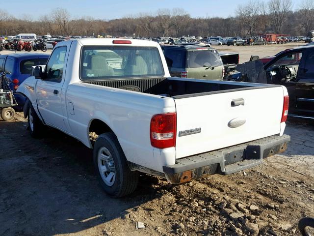 1FTYR10D08PA88276 - 2008 FORD RANGER WHITE photo 3