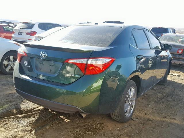 5YFBPRHE4GP406226 - 2016 TOYOTA COROLLA EC GREEN photo 4