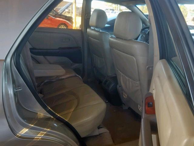 JT6GF10U9Y0063543 - 2000 LEXUS RX 300 GOLD photo 6