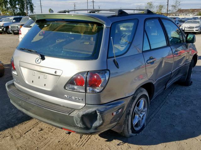 JTJGF10U020144881 - 2002 LEXUS RX 300 GRAY photo 4