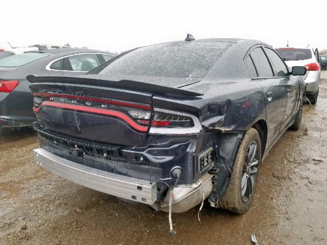 2C3CDXJG2KH511394 - 2019 DODGE CHARGER SX BLACK photo 4