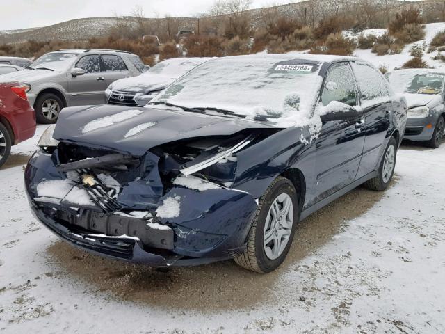 1G1ZS58N37F270905 - 2007 CHEVROLET MALIBU LS BLUE photo 2