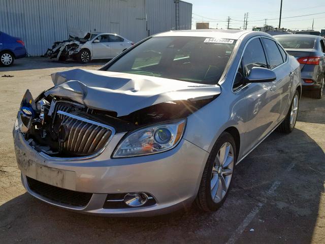 1G4PR5SK3F4179597 - 2015 BUICK VERANO CON SILVER photo 2