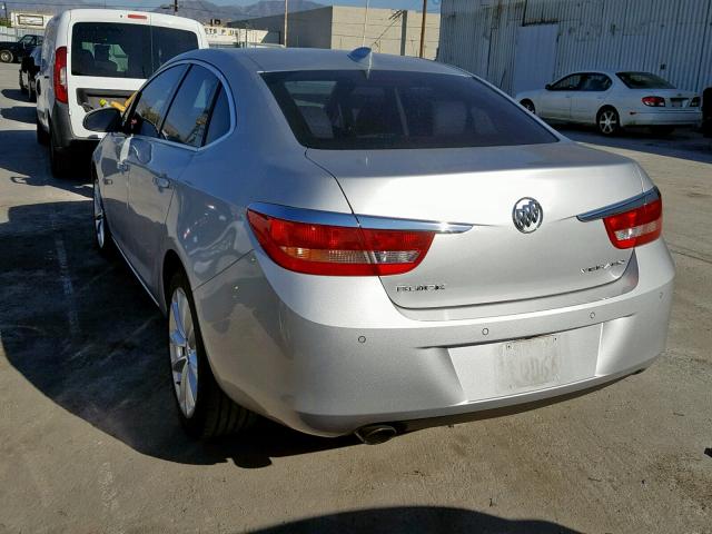 1G4PR5SK3F4179597 - 2015 BUICK VERANO CON SILVER photo 3