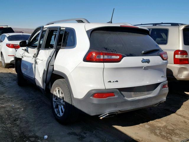 1C4PJMCS6HD218139 - 2017 JEEP CHEROKEE L WHITE photo 3