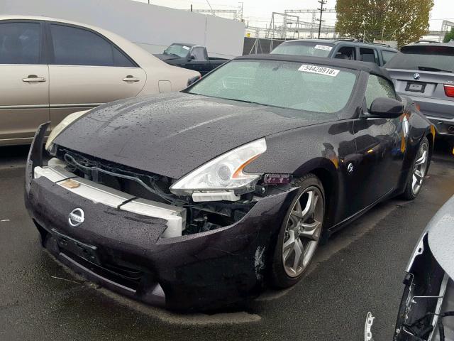 JN1AZ4FH0AM304229 - 2010 NISSAN 370Z BLACK photo 2