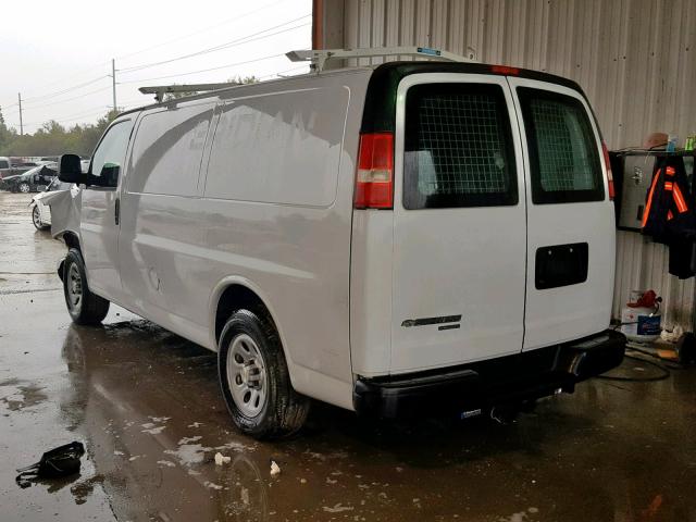 1GCSGAFX3E1120343 - 2014 CHEVROLET EXPRESS G1 WHITE photo 3