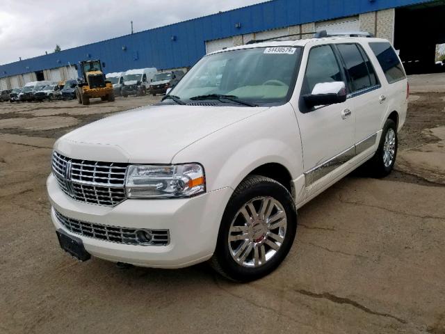 5LMFU28508LJ20071 - 2008 LINCOLN NAVIGATOR WHITE photo 2