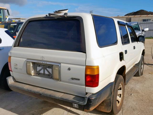 JT3VN29V1R0022544 - 1994 TOYOTA 4RUNNER VN WHITE photo 4