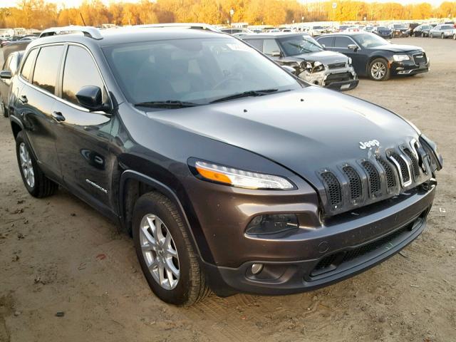 1C4PJMCS9EW322012 - 2014 JEEP CHEROKEE L GRAY photo 1