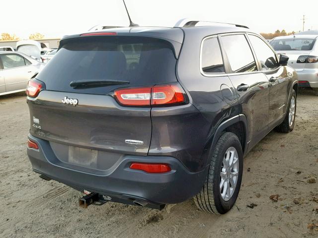 1C4PJMCS9EW322012 - 2014 JEEP CHEROKEE L GRAY photo 4