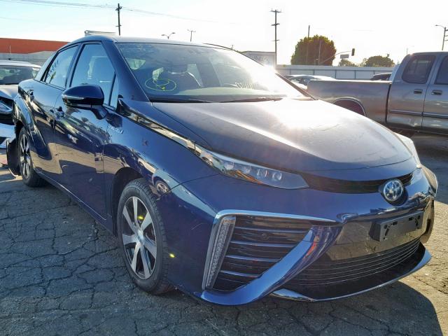 JTDBVRBD5HA002430 - 2017 TOYOTA MIRAI BLUE photo 1