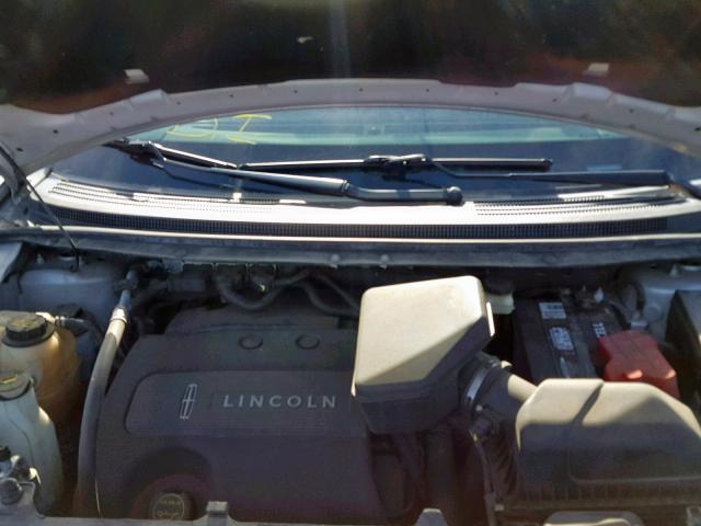 2LMDJ8JK7DBL60304 - 2013 LINCOLN MKX SILVER photo 7