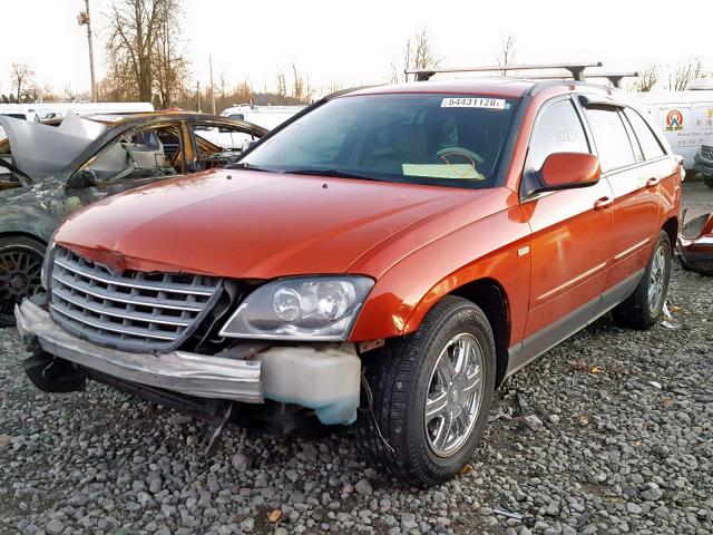 2A8GF68446R734090 - 2006 CHRYSLER PACIFICA T ORANGE photo 2