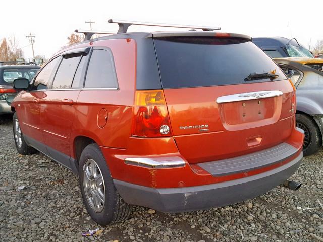 2A8GF68446R734090 - 2006 CHRYSLER PACIFICA T ORANGE photo 3