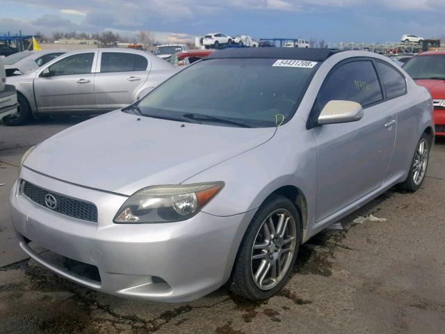 JTKDE167X60091647 - 2006 TOYOTA SCION TC SILVER photo 2