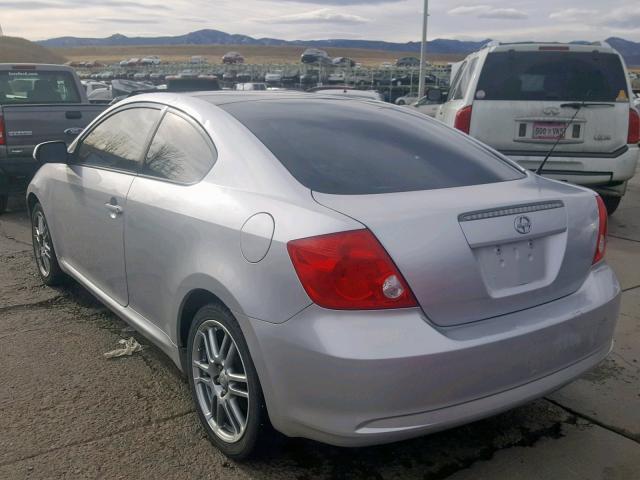 JTKDE167X60091647 - 2006 TOYOTA SCION TC SILVER photo 3