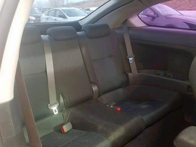 JTKDE167X60091647 - 2006 TOYOTA SCION TC SILVER photo 6