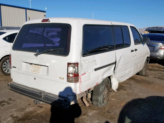 1FMDA31U1VZA92123 - 1997 FORD AEROSTAR WHITE photo 4