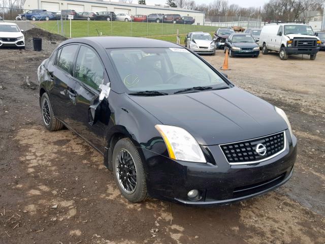 3N1AB61E08L691155 - 2008 NISSAN SENTRA 2.0 BLACK photo 1