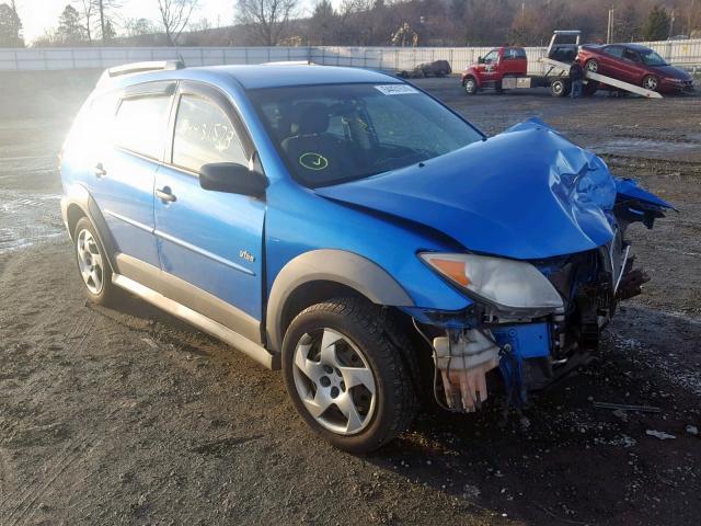 5Y2SL65858Z403030 - 2008 PONTIAC VIBE BLUE photo 1