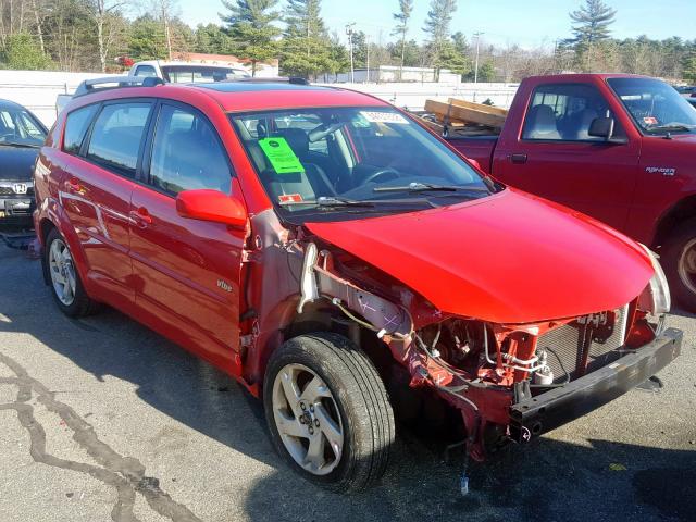 5Y2SL63865Z436892 - 2005 PONTIAC VIBE RED photo 1