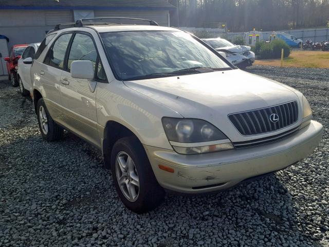 JT6HF10U2X0033769 - 1999 LEXUS RX 300 WHITE photo 1