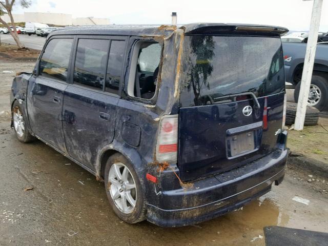 JTLKT334254009156 - 2005 TOYOTA SCION XB Mavi foto 3