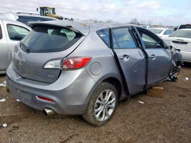 JM1BL1K56B1440672 - 2011 MAZDA 3 S SILVER photo 4