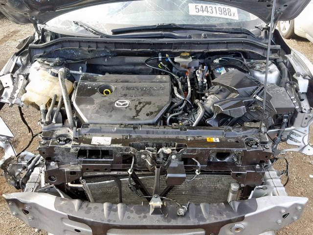 JM1BL1K56B1440672 - 2011 MAZDA 3 S SILVER photo 7