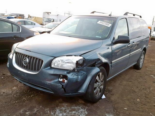 5GADV331X7D153529 - 2007 BUICK TERRAZA CX BLUE photo 2