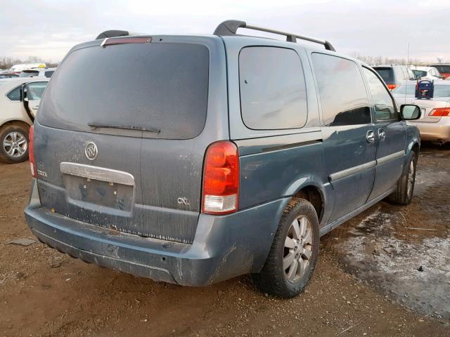 5GADV331X7D153529 - 2007 BUICK TERRAZA CX BLUE photo 4