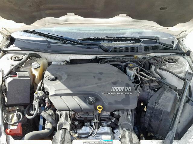 2G1WC58R279247708 - 2007 CHEVROLET IMPALA LT WHITE photo 7